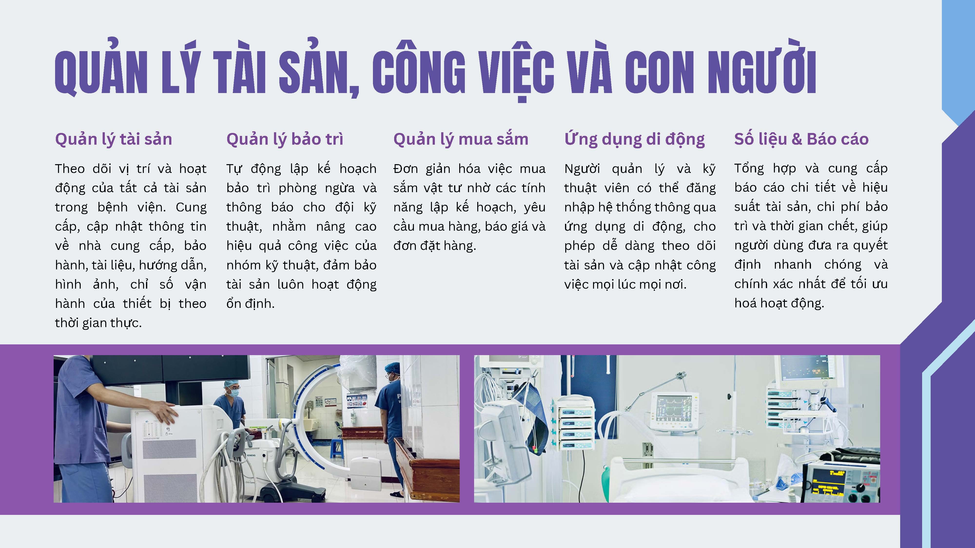 Phần mềm quản lý bảo trì CMMS